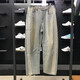 阿迪达斯 （adidas）三叶草女裤2025春季新品阔腿水洗牛仔运动裤弯刀裤JX9212 JX9214 深蓝_渐变 26