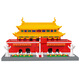 天安门国潮积木微小颗粒高难度玩具阿房宫拼装兼容乐高建筑黄鹤楼 中号天安门/3888颗粒 彩盒版