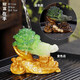 Keyu color-changing cabbage, tea pet ornaments, high-quality tea table, tea tray, tea toy, tea set accessories, tea ceremony tea treasure, tea table ornaments, Baicaijulai (cabbage)