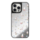 Apple rouge (Apple rouge) Adapté à la boîtier Joint Miffy Rabbit Katie Apple 16Promax Case de téléphone mobile iPhone15 Miroir Case protectrice 14pro Magnétique magsafe acrylique 13 Étui à carte mignonne [CS15259 Miffy Bear] Miroir d'argent I