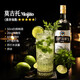 路易布兰登（LOUIS BRANDON）洋酒调酒基酒威士忌白兰地朗姆酒金酒伏特加调鸡尾酒五支组合套装