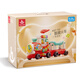 Huile Toys Educación temprana Juguetes Educativos Multi-Función Fundación Smart Train Smart Tray de 1 a 3 años Regalos de niños y niñas Huile Four-in-One Smart Train