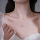 QUAMER925 Sterling Silver Sweater Chain Women's Necklace Light Luxury Niche Design Silver Jewelry 2025 New Trendy Necklace Does Not Injure Hair Platinum With Exquisite Packaging Box