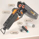 Timini Lehui Fusil de chasse à double tube chariot S686 Toy à double tube pistolet de simulation d'enfants Sigle de simulation lancinant une balle douce pistolet doux arme de gris gris