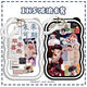 Morningside Top Login Jugendgruppe um hausgemachte Star Handsome Boy Support Shovel Su Xinhao Wave Card Set Student Mahlzeit Set Wave Su Xinhao N12352 Wave Card Set + schwarzes Gummi -Ring -Armband
