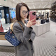 Entraîneur (entraîneur) Coach Teri Underar Sac Chain Mahjong Sac Crossbody Détail 18. Khaki Logo Cherry Cy694-IMTAM