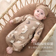Bali Piggy Baby Jumpsuit Autumn and Winter Warm and Heating Jacket Thickened Baby Climbing Clothes Newborn Autumn Newborn Clothes Xingyue Dreaming 66cm