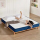 
Xiangqi mattress box roll bag blue memory foam latex mattress hotel compression independent spring mattress C thickness about 21cm [comfortable sleeping] 1350mm*2000mm