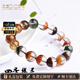 Eternal Symbol Collection Grade 7A Four Seasons Ghost Crystal Bracelet Cornucopia Crystal Color Ghost Bracelet for Women and Men. 7A Collection Grade Four Seasons Ghost 11mm. Sample single shot is invalid.