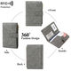 New new certificate bag anti-theft brush RFID passport clip zipper buckle folder multi-function travel passport bag pink