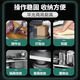 XMSJ加厚304不锈钢工作台厨房橱柜商用餐饮店桌子家用操作台推拉门 11304加厚不锈钢双通款304不锈