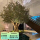 Ruixi fake tree artificial tree indoor large plant olive tree floor-standing shopping mall landscape large tree fake green plant custom-made olive tree 400cm customized model not