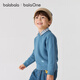 Balabala children's clothing children's sweaters boys and girls 2025 winter round neck sweaters bottoming sweaters 209425103203