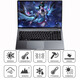 LGHO Rescue Series 20 % Subvention 2025 neuer Laptop Core i7/i9 unabhängiges Grafik-Gaming-Notebook College-Student Design und Programmierung Business Hochleistungs-dünnes und leichtes Office-Notebook Rescue Series/Core i9 Level/8 Kerne 16 Threads 32G laufender Speicher + 2 TB ultraschneller Solid State