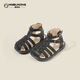 Boe [offizielles Flaggschiff] OCC-Mädchenschuhen Baby Kleinkinderschuhe neue Sommersandalen High Top Children's Roll 9221 Beige 22 Fabrikbestellpreis-25 (100 Paar)