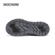 Skechers leather shoes men's slip-on soft-soled casual leather shoes 2025 autumn new arch support flash-on shoes 205492