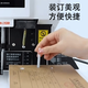 Qixin (COMIX) financial certificate binding machine riveting pipe binding riveting pipe hot melt pipe 5.2*500mm 100 pieces/box universal machine