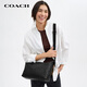 COACH brand direct supply New Year's gift for men FINN medium shoulder crossbody bag charcoal black/black CAJ91
