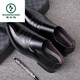 Zapatos de cuero blanco de carpintero zapatos de agujero para hombres de verano