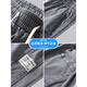 Banana Nei Tiansi Cloak Cust Bants Мужской летний стиль Thin Style 2025 Новая модная марка Прямой свободный ледяной шелк широкий джинсовый джинсы 1048 = светло-голубой 1048 = голубой M (предполагаемый вес 90-115Jin [Jin, равный 0,5 кг]))
