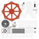 Kit de modèle de roue de ferris électrique coloré