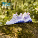 361 Kindersportschuhe 25 Herbst Männer und Frauen Kinder leichte Sportschuhe Dichtes Netz atmungsaktiven Outdoor -Schuhen lila 31