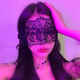 
Sexy lace eye mask ascetic mood black mask sexy half-cover face seductive lace eye mask white pattern 1047 black and red equal size