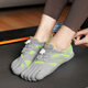 Lutuobei five-finger shoes for women and men indoor soft-soled yoga Pilates comprehensive training barefoot non-slip fitness sports shoes split-toe shoes 999 gray, too small, need to increase one size 35