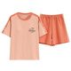 A 21 FUNB pure cotton summer pajamas ladies pullover pajamas summer shorts shorts comfortable and casual home clothing set Z9856 M [recommended to wear 80-100 Jin [Jin equals 0.5 kg]]