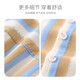 2025 new summer style boys' vertical striped shirt short-sleeved jacket baby thin summer outer wear Korean style shirt blue 130 cm