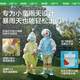 kocotreekk tree children's raincoat baby boy and girl primary school children's poncho kindergarten rain gear split cloak style