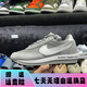 Nike (Nike) Herrenschuhe Ldwaffle Sacai Takahashi Schild gemeinsam Waffel dekonstruierte Laufschuhe Sportschuhe Frauenschuhe DJ4877-600 Black Grey Blue 36