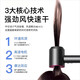 Mengpaijia leafless high-speed hair dryer household bass negative ion high power does not hurt hair hair care quick-drying hair dryer strong wind Huaqiang Beiding distribution hair dryer rose red single mouth-Yi Hydra negative ion hair care