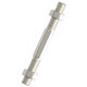 Stainless steel rod end joint fisheye bearing connecting rod bidirectional ball head tie rod front and reverse tooth screw rod thread double head stainless steel SSI12250MM tie rod
