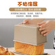 450g rectangular toast mold non-stick corrugated toast box bread mold with lid oven household baking tools 450g toast mold with lid and oil brush