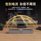 宏碁（acer）电脑音响蓝牙小音箱家用桌面台式电脑笔记本用超重低音炮USB长条游戏电竞迷你手机小钢炮RGB发光 曜石黑有线【旋钮调音】