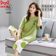 
Catman (MiiOW) comes with breast pads for women short-sleeved cropped pants pajamas summer integrated cotton set home clothing high school student dormitory with chest pad 679 barbie bear short-sleeved cropped pants M 75-95Jin [Jin equals 0.5 kg]