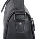 
Goldlion leather men's shoulder bag large capacity postage bag simple and fashionable cylindrical bag new casual cross-border business bag black large size 1391