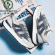 
Woodpecker 2025 summer new extra-large size mesh shoes 45 casual sports shoes 46 Forrest Gump shoes 47 plus size fat men's shoes 48 H9903 white and blue 45