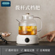OIDIRE (Odd) all-glass health kettle, flower tea kettle, glue-free tea kettle, tea boiler, office constant temperature health kettle, kettle, electric kettle, stew, intelligent heat preservation, 1L ODI-HC03 flower tea health kettle, without filter