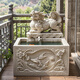 Garden outdoor fish pond landscape rockery fountain terrace garden turtle pond Pixiu Feng Shui tank flowing ornaments 6629 flowing water landscape combination
