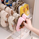 Rack de chaussures pour bébé armoire à chaussures transparente Boîte de rangement de chaussures pour enfants Porte de maison Small Storage Artefact espace Économie de rangement Salle [1 Pack / Integrated] Rack à chaussures à 4 grilles DF-1477