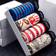 Nanjiren Men's Underwear Modal Print Cartoon Boxer Boxer Student Student Shorts Boxer Viscose de grande taille N9922 [Couleur tendance] L (90-110jin [Jin est égal à 0,5 kg]))