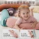 Domi Beibei infant Montessori multi-functional baby soothing artifact baby soothing candy pillow type A candy soothing pillow EPS technology core caramel color length 70cm (suitable for 0-4 years old)