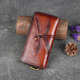 Goyn Wallet Frauen langes Leder 2022 Neue Kupplung Trendy Retro-Taschen Top-Schicht Cowhide grenzüberschreitend einteilig Versand Blau