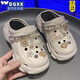 New Balance Dynamic (newbknxzong) для девочек-дырочка Summer Baotou Sandals 2025 Новые детские две ношения водонепроницаемы