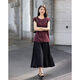 
Demana [natural linen cotton bamboo joint cloth] summer elegant style lace sleeveless shirt water drop button shirt women's top