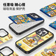 Красивый десять центов (MSMF) кошачья и мышь Apple Pare Мобильный корпус Tom Cat Jerry Mouse Mouse Magnetic Magnaphthale заряжается милый мультипликационный аниме, применимый для мужчин и женщин против фарта [магнитный акрил] кошка и мышь-BG1477G iPhone13