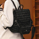 Champion Rucksack neuer Mini Dundu Tasche Xiaoxiang Style Denim -Tasche Mode und lässig schwarze Single -Größe