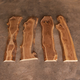 Yonghuan old elm solid wood one-line partition board log wood board special shape natural side river table wooden board whole board log color 4877+4878 postage on payment